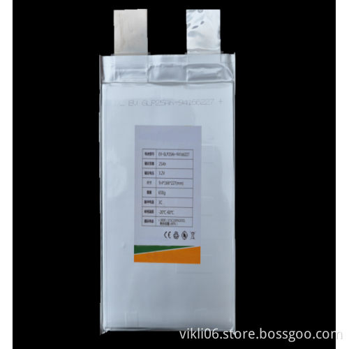 Lithium iron phosphate battery 94166227-25AH,LiFePO4 battery for electric vehicle,electric car,electric bus,electric bicycle etc